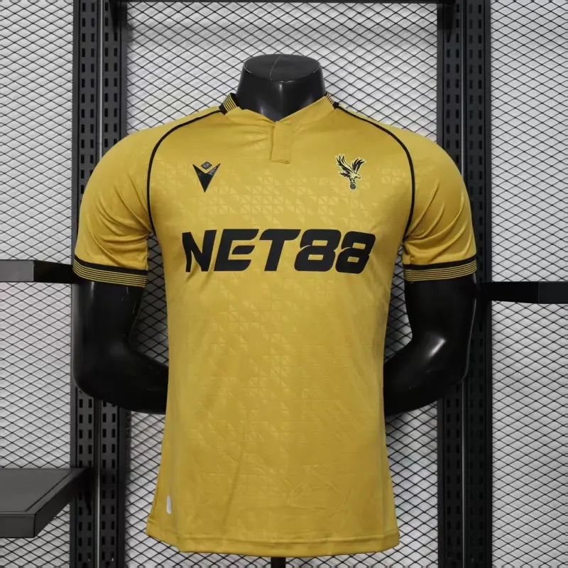 Camiseta Crystal Palace FC 2025/2026 Third Oro (EDICIÓN JUGADOR)
