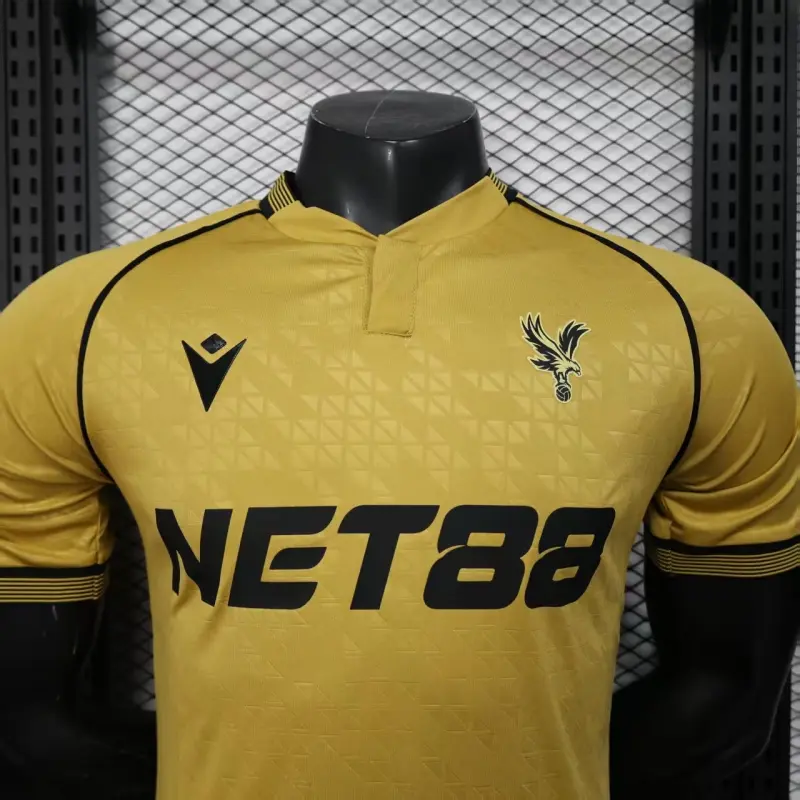 Camiseta Crystal Palace FC 2025/2026 Third Oro (EDICIÓN JUGADOR)