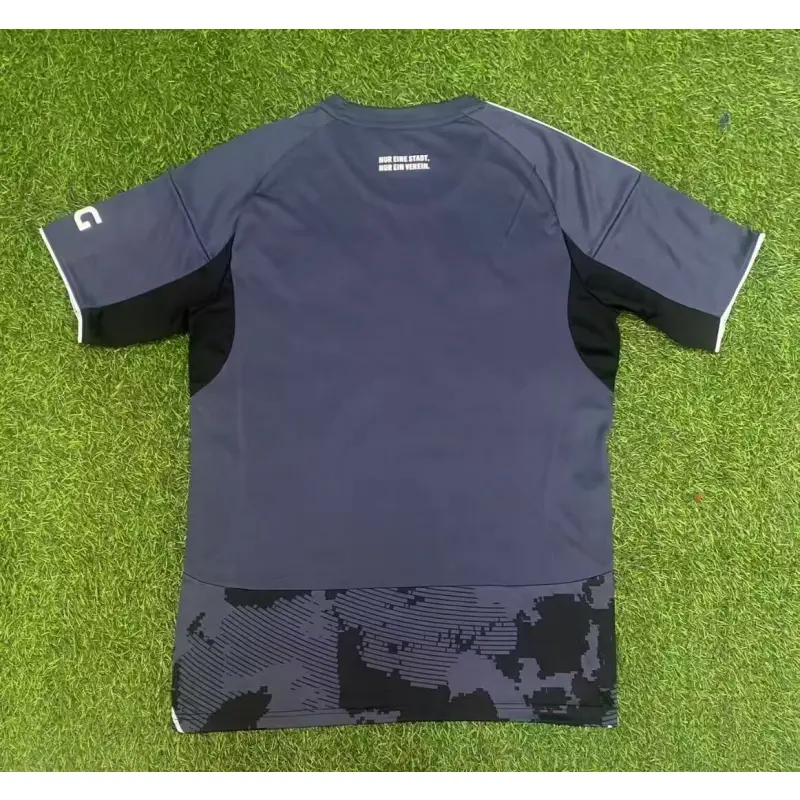 Camiseta Eintracht Fráncfort 2025/2026 Third Negro/Gris