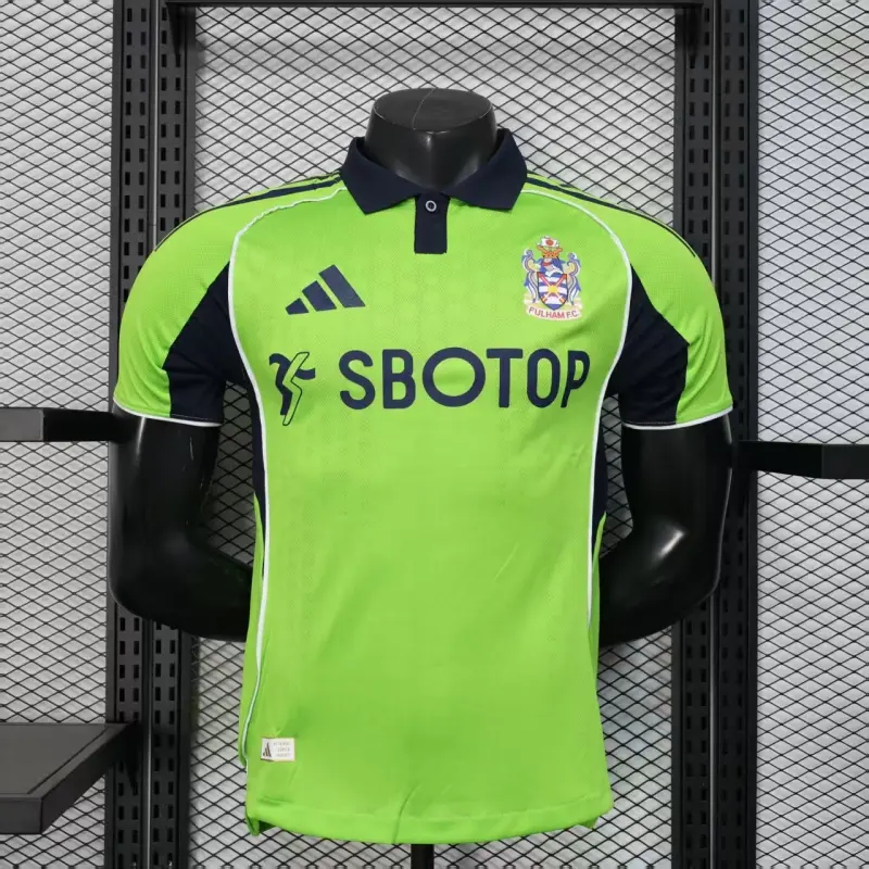 Camiseta Fulham F.C. 2025/2026 Away Verde (EDICIÓN JUGADOR)