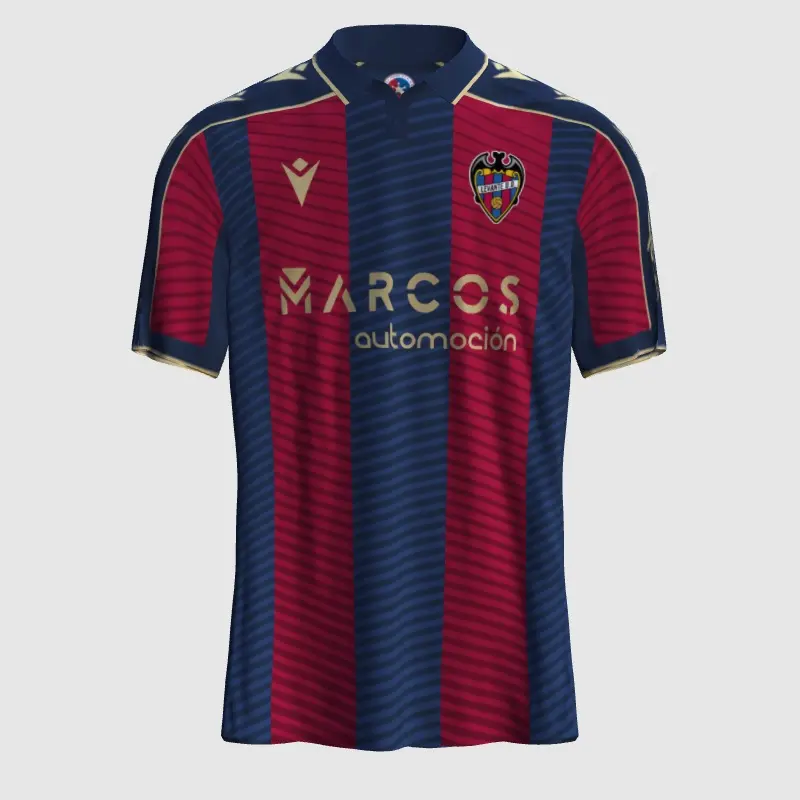 Camiseta Levante UD 2025/2026 Home Azul Marino/Rojo