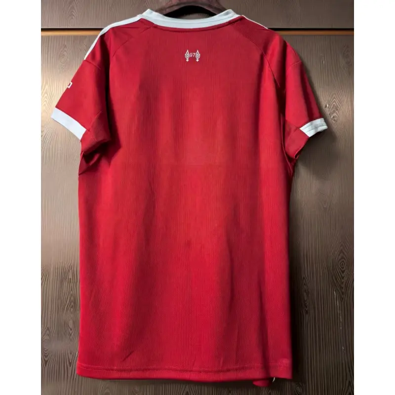Camiseta Liverpool 2025/2026 Home Rojo Mujer