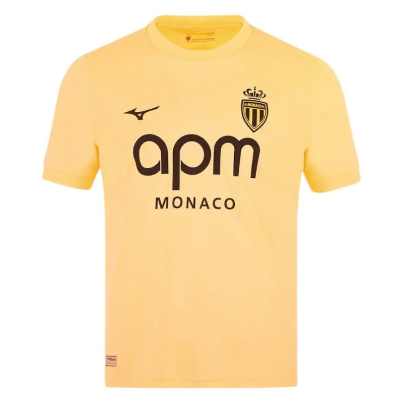 Camiseta Monaco 2025/2026 Third Amarillo Claro