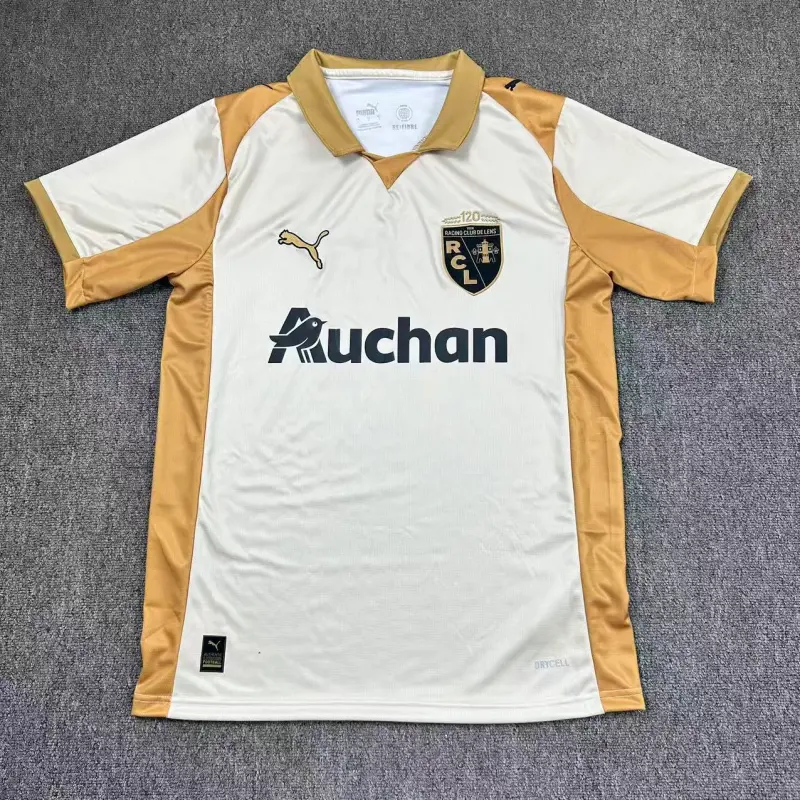 Camiseta RC Lens 2025/2026 Third Blanco/Marrón