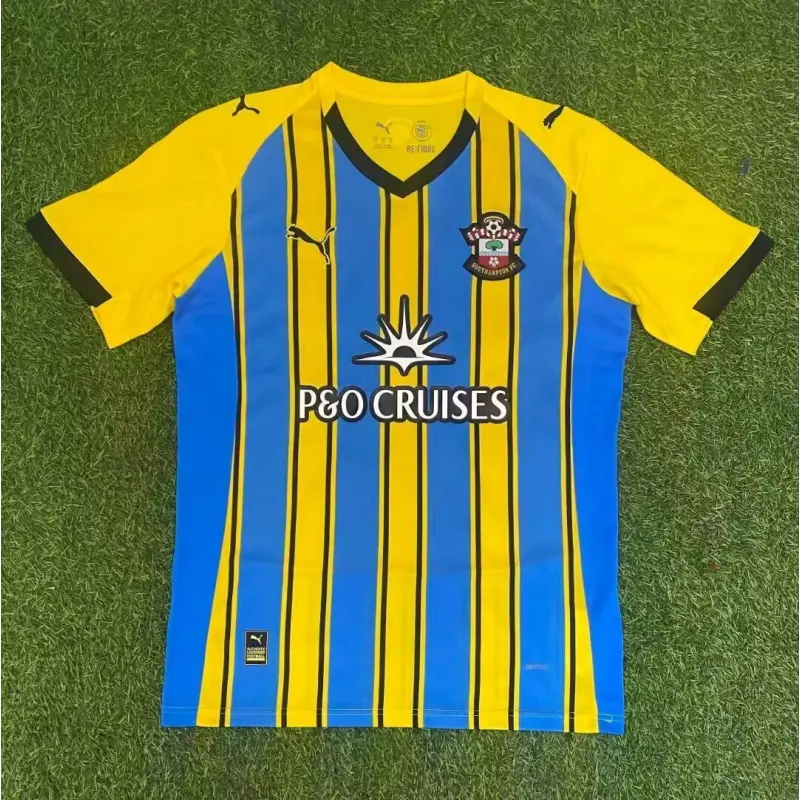 Camiseta Southampton 2025/2026 Away Amarillo/Azul