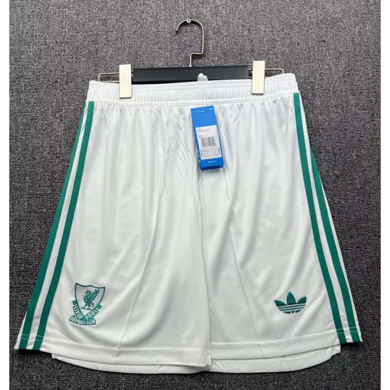 Pantalón Corto Liverpool 2025/2026 Third Blanco