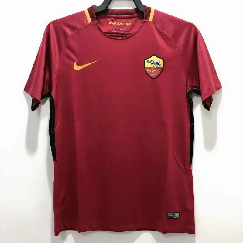 Camiseta AS Roma 2017/18 Home Retro Rojo