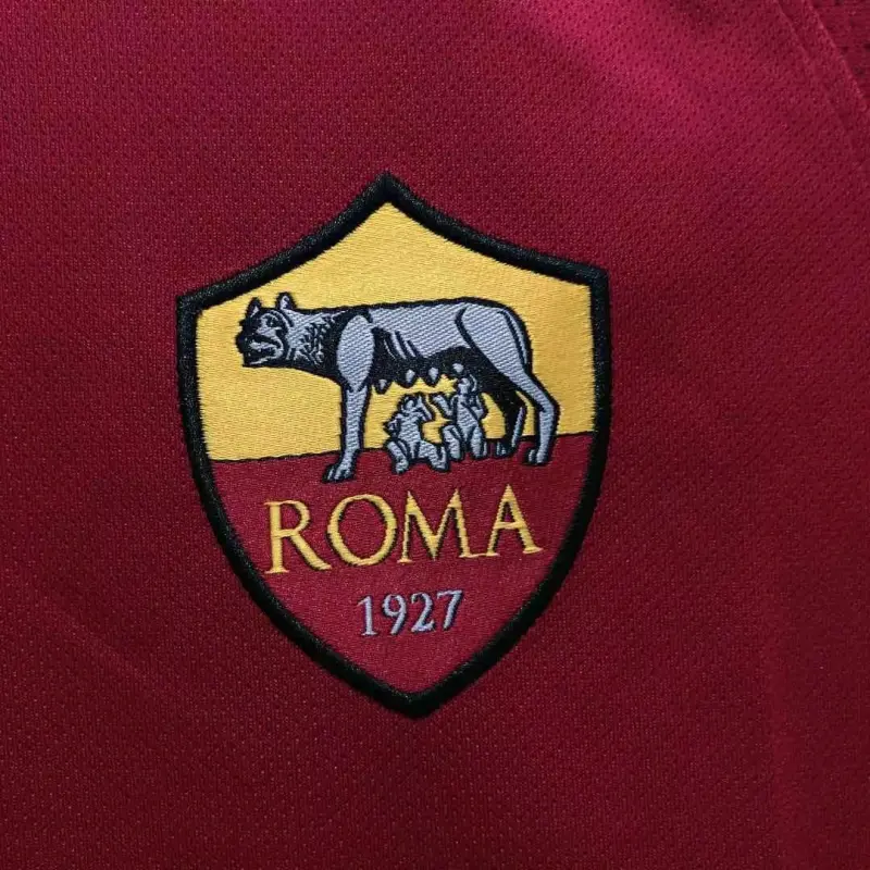 Camiseta AS Roma 2017/18 Home Retro Rojo