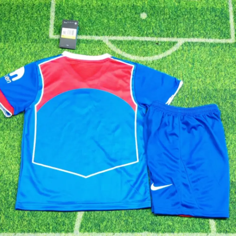 Camiseta Atlético de Madrid 2025/2026 Third Azul/Rojo Niño Kit