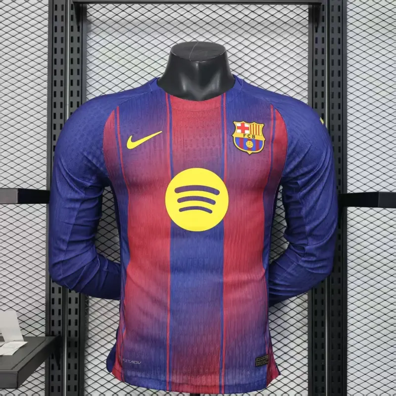 Camiseta Barcelona 2025/2026 Home ML Rojo/Azul (EDICIÓN JUGADOR)