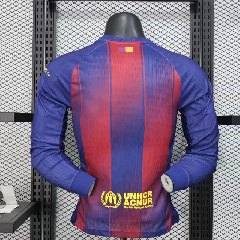 Camiseta Barcelona 2025/2026 Home ML Rojo/Azul (EDICIÓN JUGADOR)
