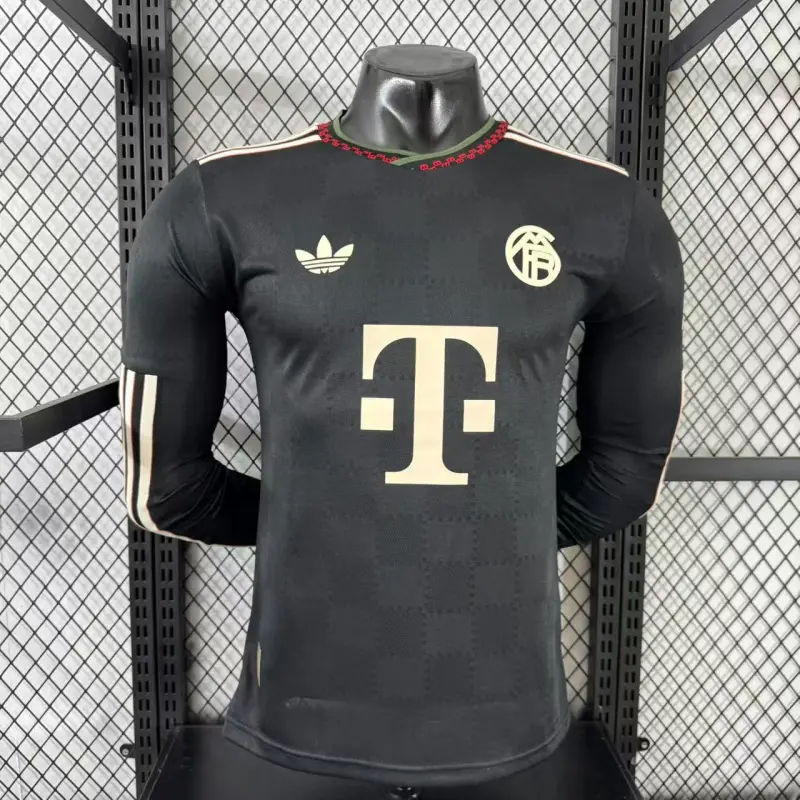 Camiseta Bayern Múnich 2025/2026 Third ML Negro (EDICIÓN JUGADOR)