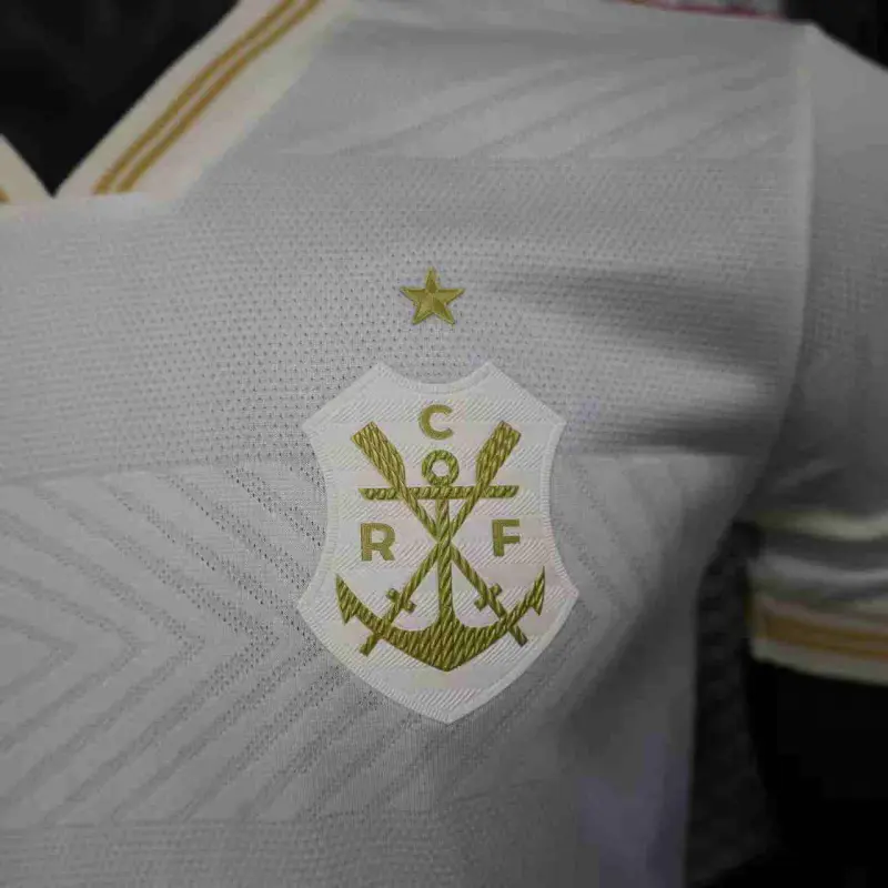 Camiseta Flamengo 2025/2026 Third Blanco Roto (EDICIÓN JUGADOR)