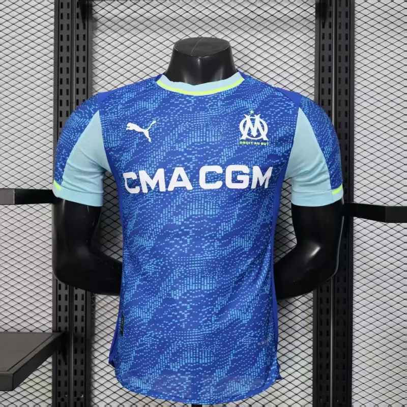 Camiseta Olympique Marsella 2025/2026 Third Azul (EDICIÓN JUGADOR)