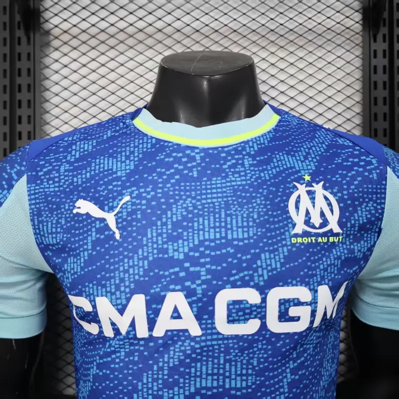 Camiseta Olympique Marsella 2025/2026 Third Azul (EDICIÓN JUGADOR)
