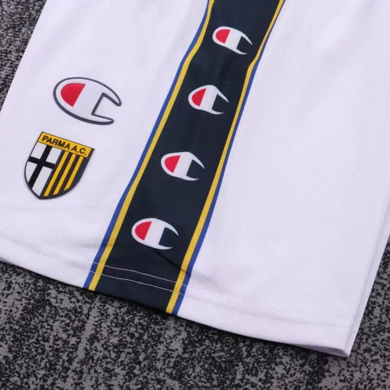 Camiseta Parma Calcio 2002/03 Home Retro Blanco Niño Kit