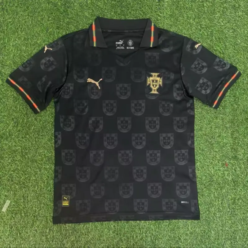 Camiseta Portugal 2026 Negro