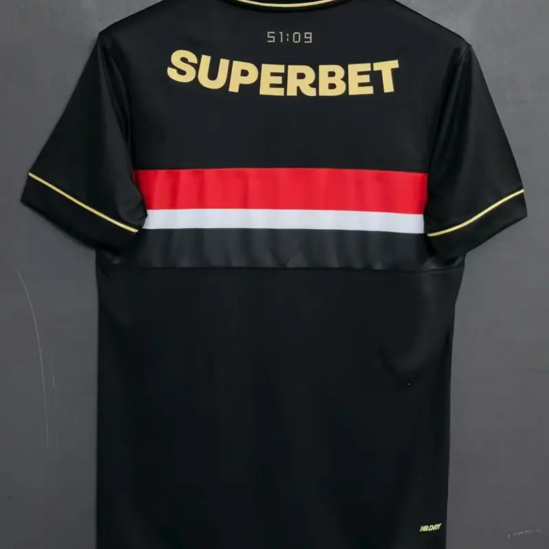 Camiseta São Paulo 2025/2026 Third Negro