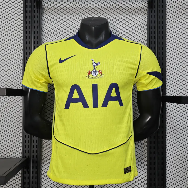 Camiseta Tottenham Hotspur 2025/2026 Third Amarillo (EDICIÓN JUGADOR)