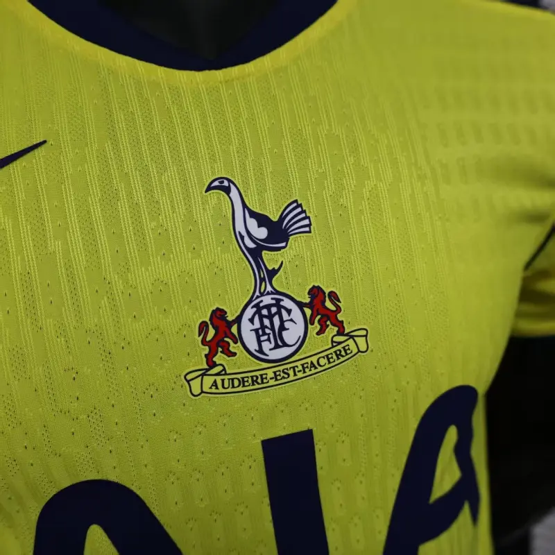 Camiseta Tottenham Hotspur 2025/2026 Third Amarillo (EDICIÓN JUGADOR)
