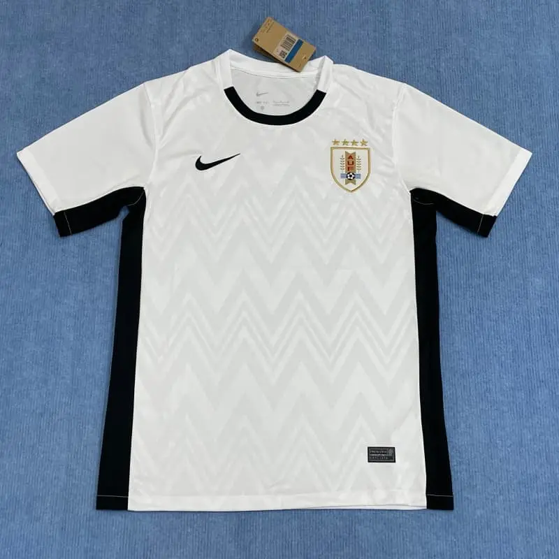 Camiseta Uruguay 2026 Away Blanco/Negro