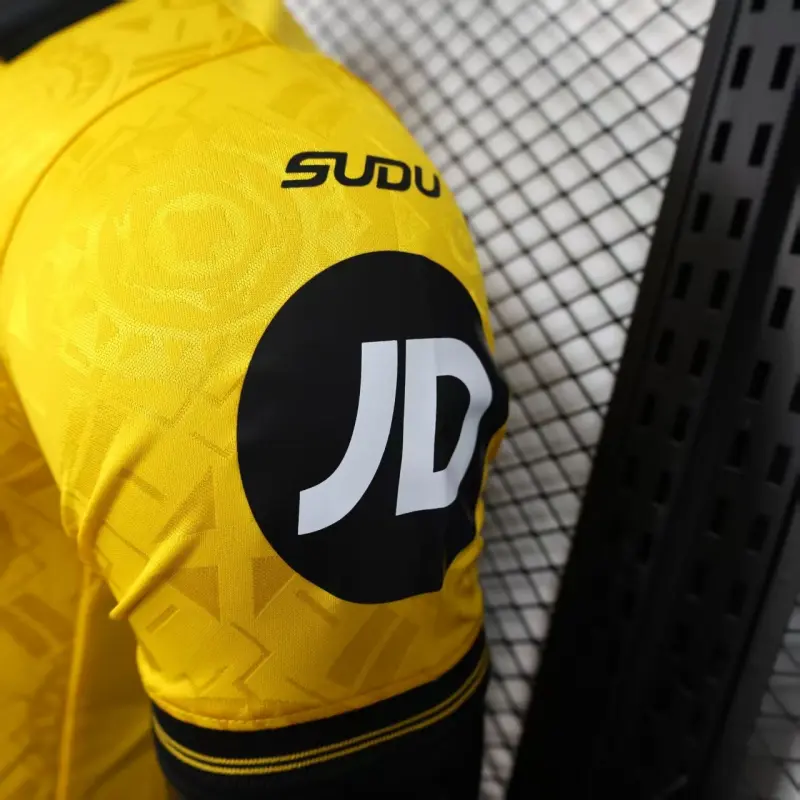 Camiseta Wolverhampton Wanderers 2025/2026 Home Amarillo (EDICIÓN JUGADOR)