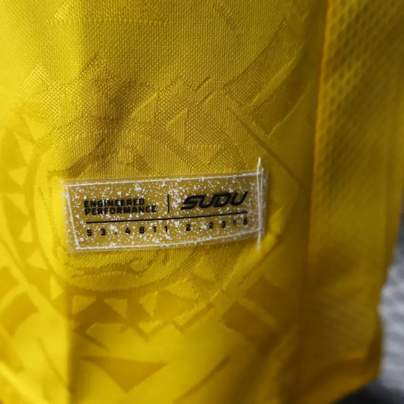 Camiseta Wolverhampton Wanderers 2025/2026 Home Amarillo (EDICIÓN JUGADOR)