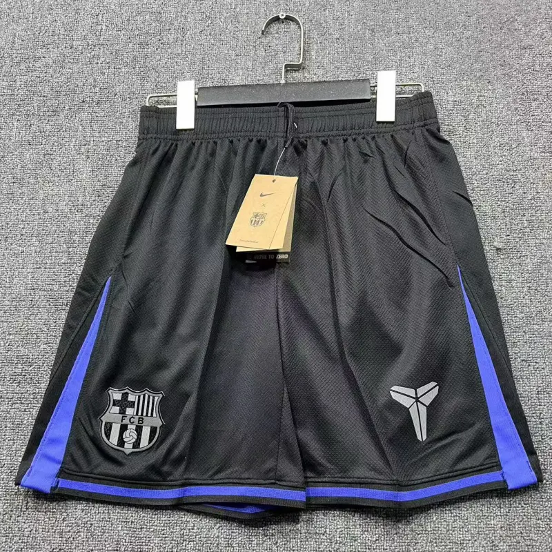 Pantalón Corto Barcelona 2025/2026 Away Negro (EDICIÓN JUGADOR)