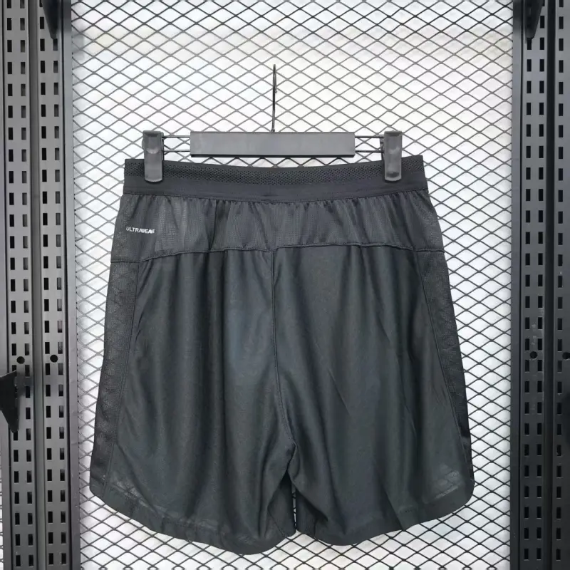 Pantalón Corto Manchester City 2025/2026 Away Negro (EDICIÓN JUGADOR)