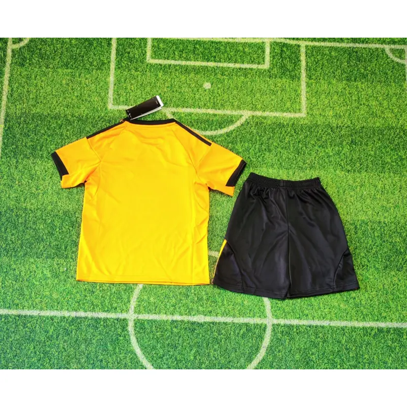 Camiseta AS Roma 2025/2026 Away Naranja Niño Kit