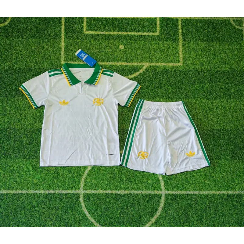 Camiseta AS Roma 2025/2026 Third Blanco Niño Kit