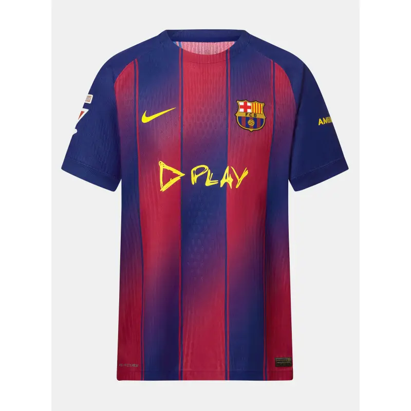 Camiseta Barcelona x Ed Sheeran 2025/2026 Home Azul/Rojo
