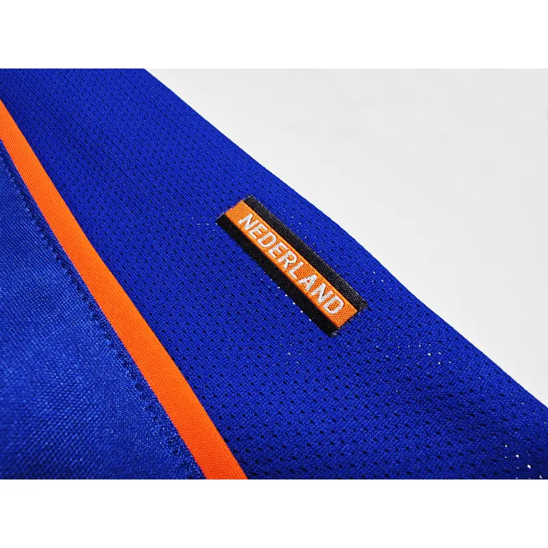 Camiseta Holanda 1998 Away Retro Azul