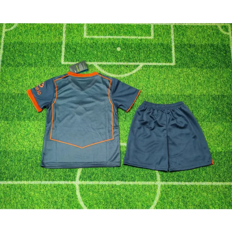 Camiseta Inter de Milan 2025/2026 Third Gris/Naranja Niño Kit