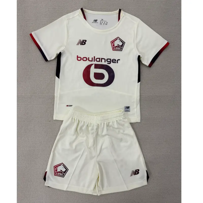 Camiseta Lille OSC 2025/2026 Away Beige Niño Kit