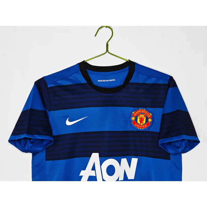 Camiseta Manchester United 2011/12 Away Retro Azul