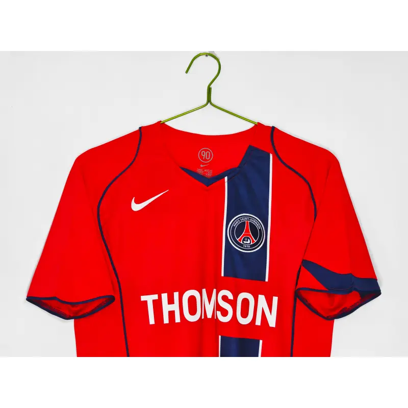 Camiseta PSG 2004/05 Away Retro Rojo