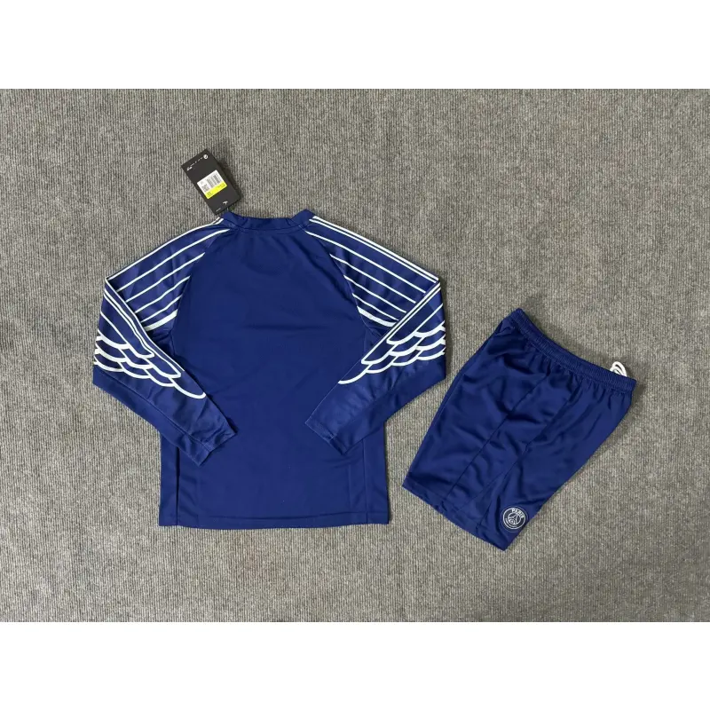 Camiseta PSG 2025/2026 4th ML Azul Niño Kit