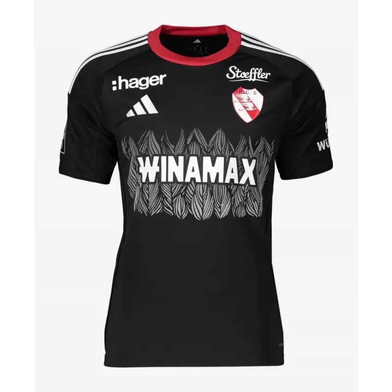 Camiseta Racing Strasbourg 2025/2026 Third Negro