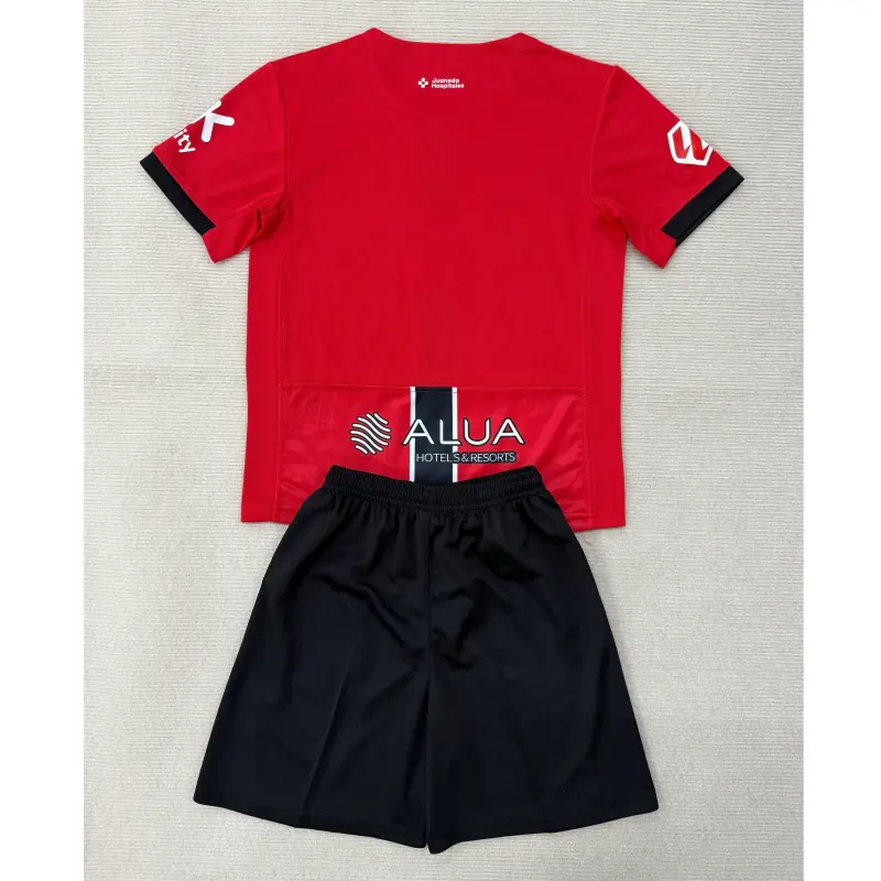 Camiseta RCD Mallorca 2025/2026 Home Rojo con Parche La Liga