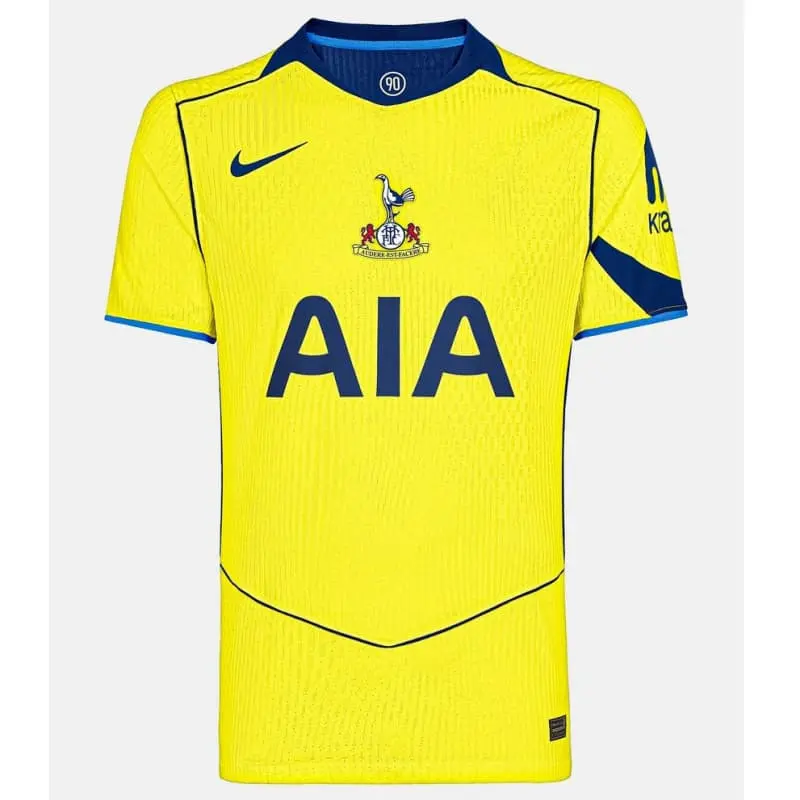 Camiseta Tottenham Hotspur 2025/2026 Third Amarillo Camiseta Tottenham Hotspur 2025/2026 Third Amarillo