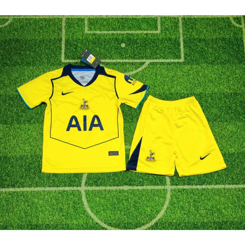 Camiseta Tottenham Hotspur 2025/2026 Third Amarillo Niño Kit