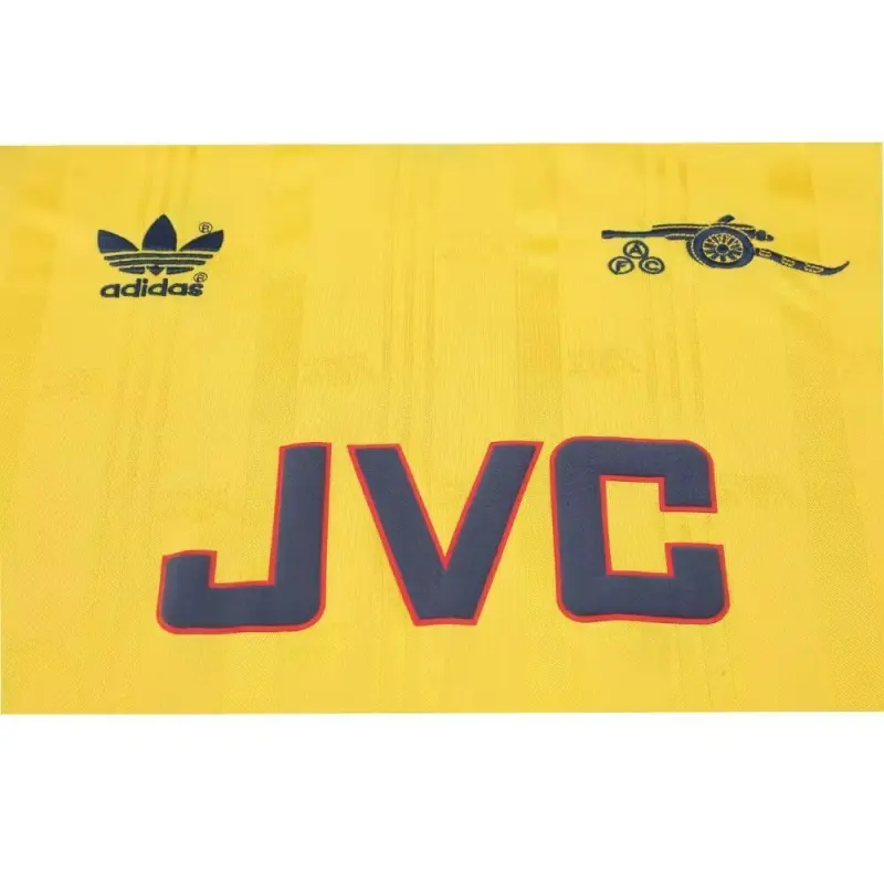 Camiseta Arsenal 1989/91 Away Retro ML Amarillo