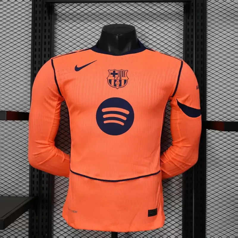 Camiseta Barcelona 2025/2026 Third ML Naranja (EDICIÓN JUGADOR)