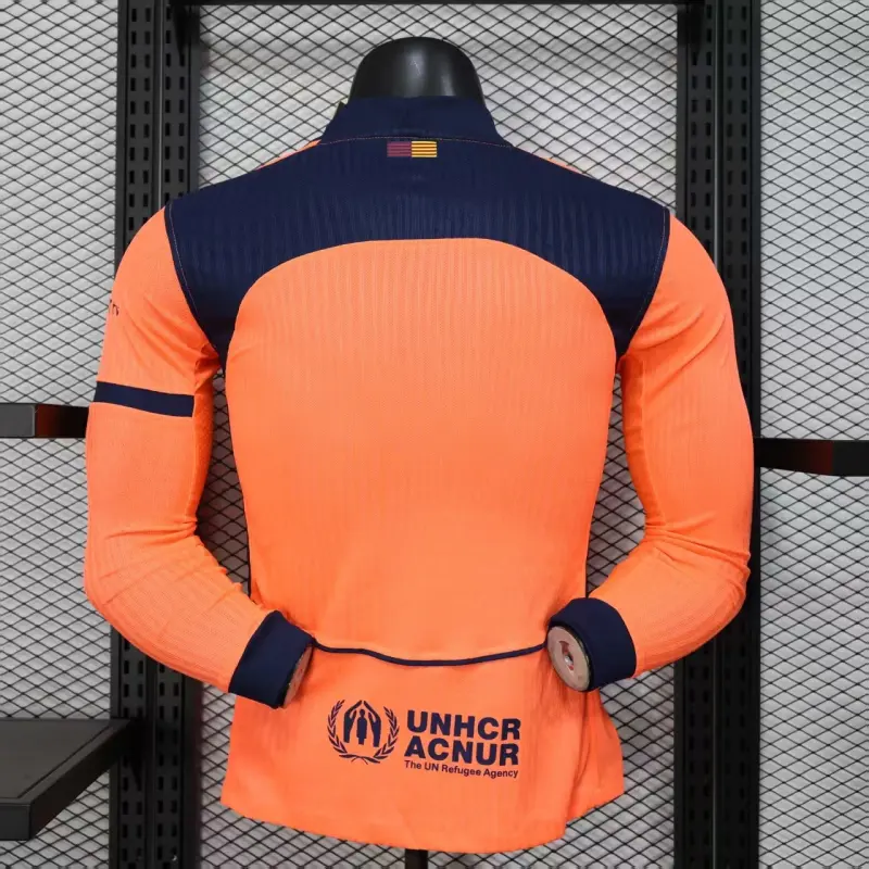 Camiseta Barcelona 2025/2026 Third ML Naranja (EDICIÓN JUGADOR)
