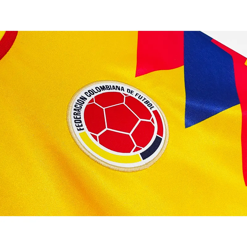 Camiseta Colombia 1990 Home Retro Amarillo