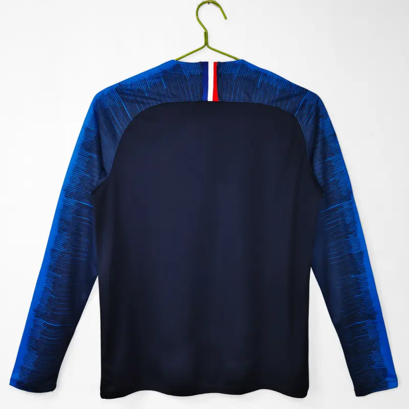 Camiseta Francia 2018 Home Retro ML Azul Copa Mundial