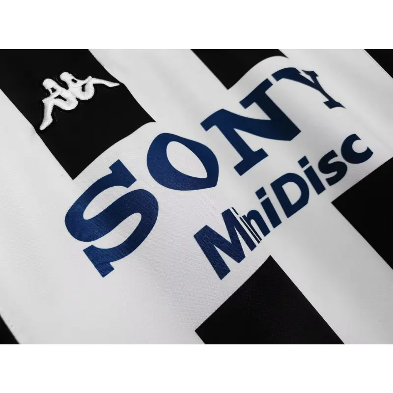 Camiseta Juventus 1997/98 Home Retro ML Blanco/Negro