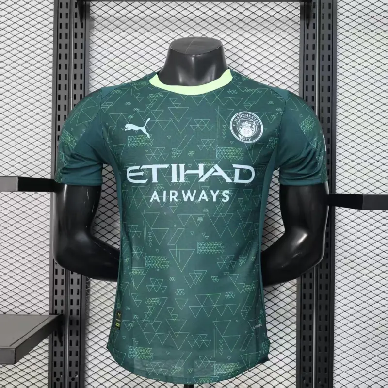 Camiseta Manchester City 2025/2026 4th Verde (EDICIÓN JUGADOR)