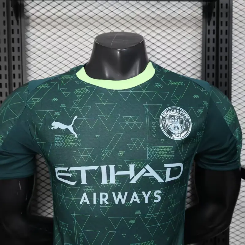 Camiseta Manchester City 2025/2026 4th Verde (EDICIÓN JUGADOR)
